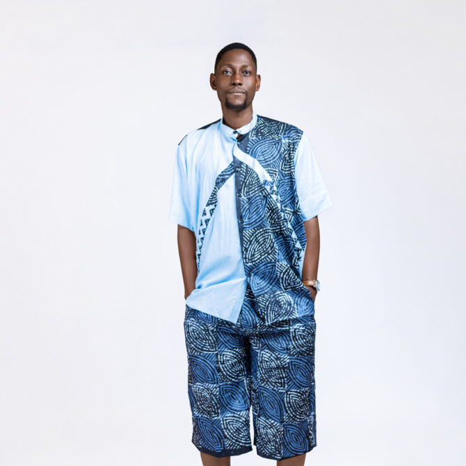 Adire + Linen Fusion